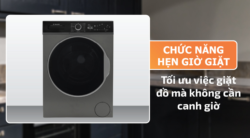 Máy Giặt Quần Áo Malloca MWM-T1510BL Chức năng hẹn giờ 